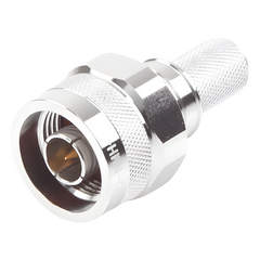 Conector N Macho Plegable Hex. con Pin Cautivo para cables Tipo RG8