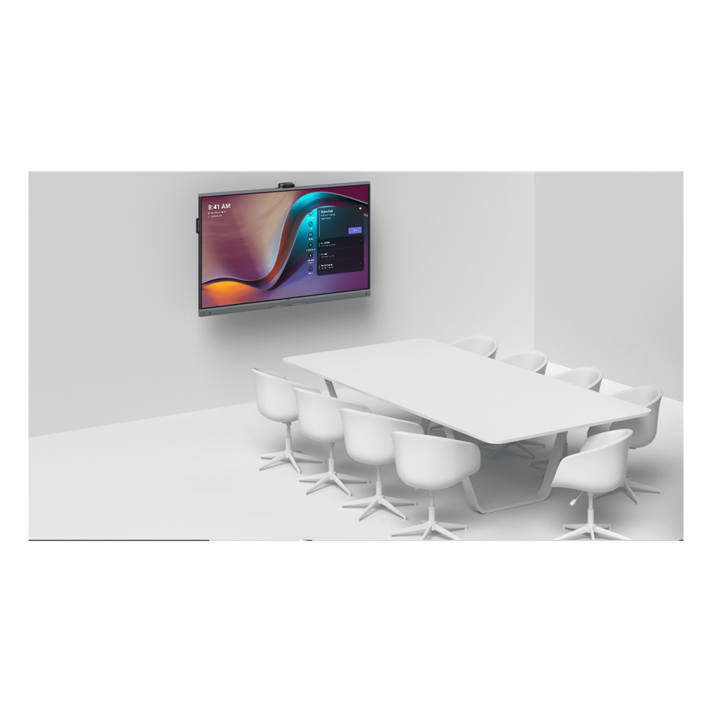 Yealink MeetingBoard 75 Pro, Centro de Colaboración Inteligente con IA, 4K UHD, Android 13, Micrófonos Integrados y Cámara Ultra Gran Angular