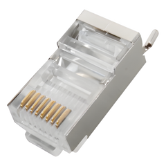 Conector RJ45 para Cable FTP/STP Categoría 5E - Blindado sin pin a tierra