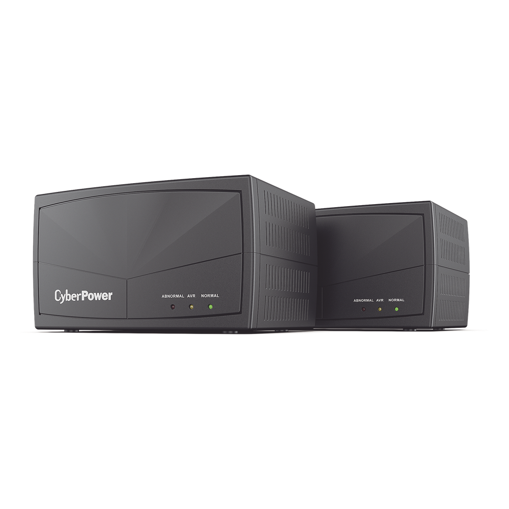 Regulador De Voltaje de 2000VA/1000W, Entrada NEMA 5-15P, Con 8 Salidas NEMA 5-15R y Supresión de Picos a 245 Joules