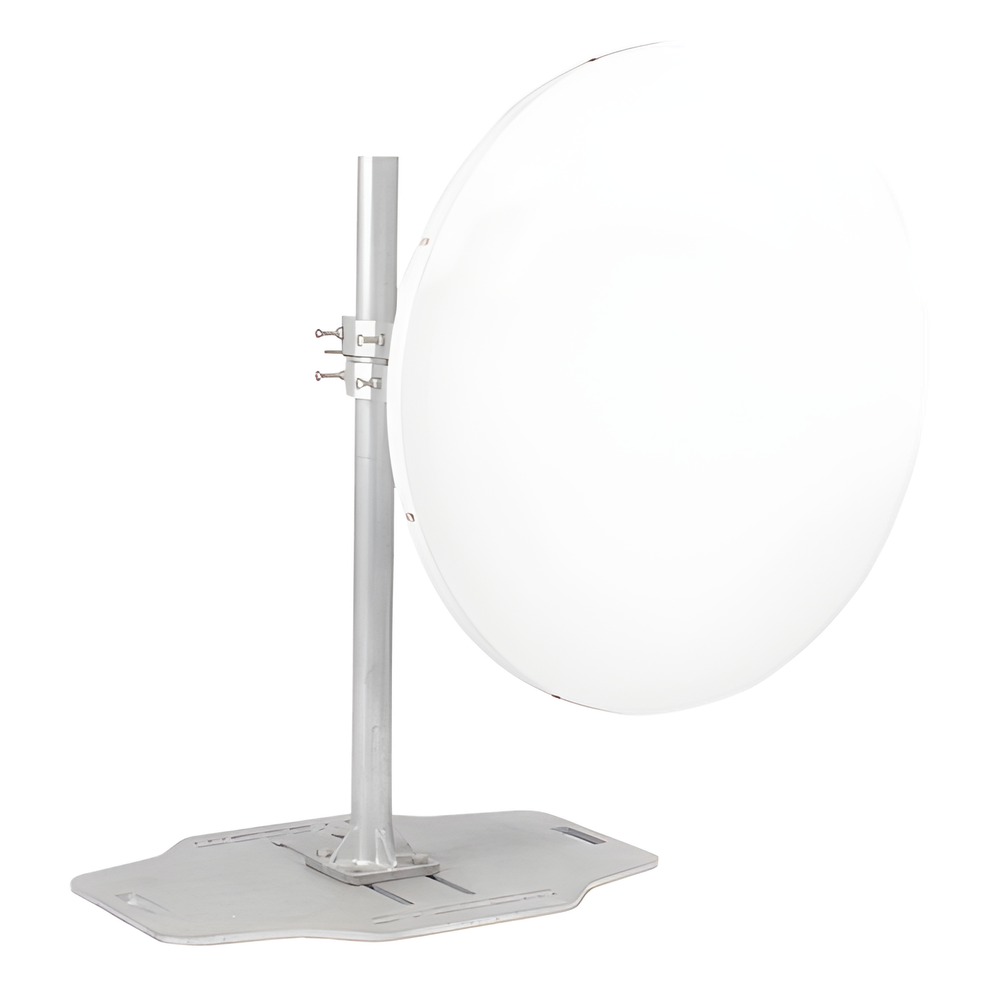 Antena Direccional de Alto Rendimiento/ Parábola profunda para mayor aislamiento al ruido/ Conector guía de onda para radio C5X, B5X, C6X, y B6X / 3 ft / 4.9 a 6.4 GHz / Ganancia de 32 dBi / Soporte de acero inoxidable / Incluye montaje.