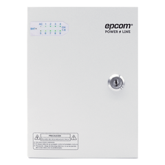 Fuente |  11-15 V |  9 canales | 16 A |  Compatible con cámaras 4K | Alta tecnología en seguridad | Doble ventilador | Hasta 1.8 Amperes por Salida | Filtro de ruido por canal | Diseño de alta gama.