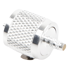 Conector UHF Macho (PL-259) de anillo plegable para cables RG-58/U, RG-142/U.