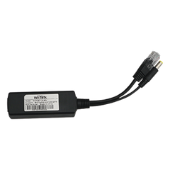 Splitter PoE WI-TEK / Entrada 802.3af/at hasta 30W / Salida 12 Vcc 2A (24W) / Para cámaras IP sin PoE