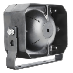 Bocina Compacta de uso rudo, 100 Watts de Potencia, Ideal para vehículos de encubierto, 8 Ohms de Impedancia