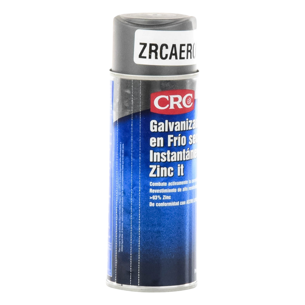 Compuesto Zinc en Aerosol  para Retoque de Piezas Galvanizadas por Inmersión en Caliente (386 gr.).