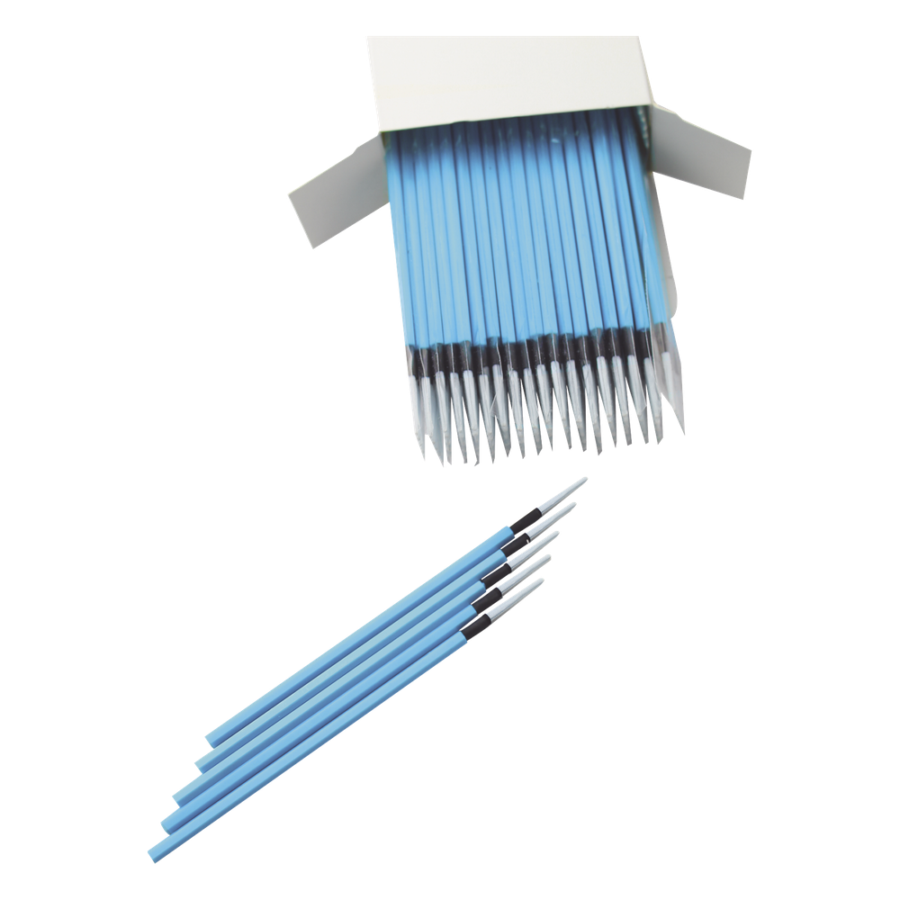 Hisopos para Limpieza de Puertos de Fibra Óptica 1.25 mm (0.05 Pulgadas) para Adaptadores LC y MU, 100 Piezas