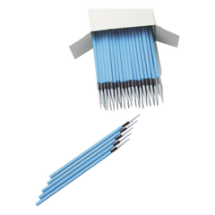 Hisopos para Limpieza de Puertos de Fibra Óptica 1.25 mm (0.05 Pulgadas) para Adaptadores LC y MU, 100 Piezas