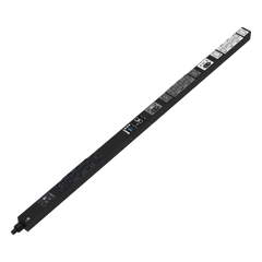 PDU Monitoreable (MI) para Distribución de Energía, Enchufe de Entrada NEMA L21-30P, Con 18 Salidas C13 y 6 C19, de Instalación Vertical, 208 Vca, 30 Amp
