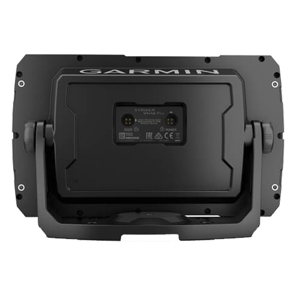 STRIKER Vivid 7cv / Pantalla WVGA a Color 7" / Incluye Transductor GT20-TM / GPS Integrado / Sonda Tradicional y ClearVü / Frecuencias 50-800 kHz / Potencia 500 W / IPX7 / Quickdraw Contours / Conectividad Wi-Fi