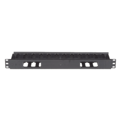 Organizador de Cables Horizontal PatchLink, Sencillo (Solo Frontal), Para Rack de 19in, 1UR