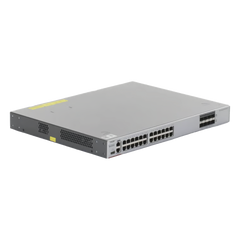 Switch Core Administrable Capa 3 con 24 puertos Gigabit + 8 SFP+ para fibra 10Gb, gestión gratuita desde la nube.