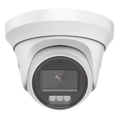 [Audio Bidireccional + Dual Light + ColorVu] Turret TURBOHD 3K / 5 Megapixel / Lente 2.8 mm / 40 mts IR EXIR + 40 mts Luz Blanca / Micrófono y Bocina Integrado / Exterior IP67 / dWD