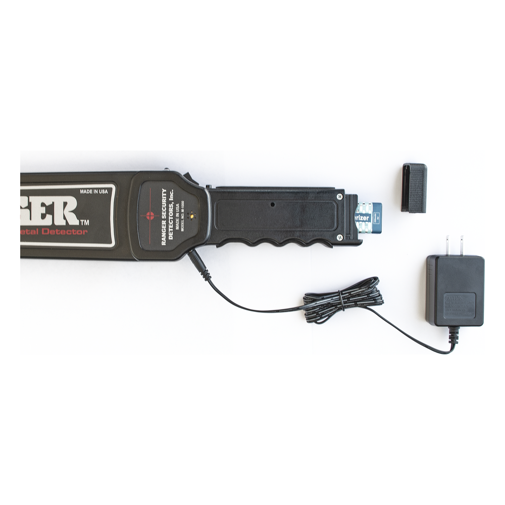 Cargador y batería recargable de 9 Vcc para detector portátil RANGER1000 / RANGER15000