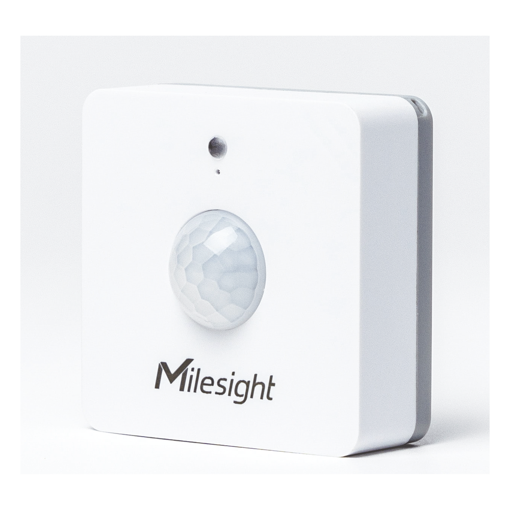 Sensor de Ocupación PIR y Luz LoRaWAN / Automatización de Iluminación para Edificios Inteligentes (BMS) / Detección 120° x 100° / 8 Metros / 1-60000 Lux