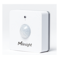 Sensor de Ocupación PIR y Luz LoRaWAN / Automatización de Iluminación para Edificios Inteligentes (BMS) / Detección 120° x 100° / 8 Metros / 1-60000 Lux