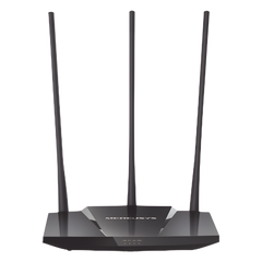 Router N de alta potencia 300 Mbps / 1 Puerto WAN 10/100 / 3 Puertos LAN 10/100 / Chip PA (potencia transmisión 2x) / 3 Antenas de 7 dBi