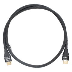 Cable HDMI de 1 Metro (3.28 Pies) | Alta Definición | Longitud | Versión 2.0 | Alta Velocidad 18Gbps | 4K@60Hz | Conectores Chapados en Oro | Tipo Redondo
