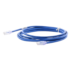 Cable de Parcheo UTP Categoría 6, con Plug Modular en Cada Extremo - 3 Metros (9.84 Pies) - Azul