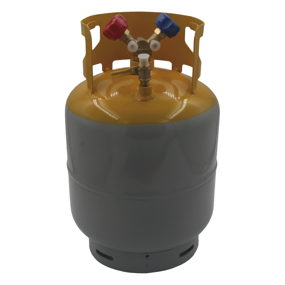 Cilindro/Tanque portátil 30 Libras / para contenido de refrigerante /  Aires Acondicionados / Refrigeración / Climatización Automotriz.