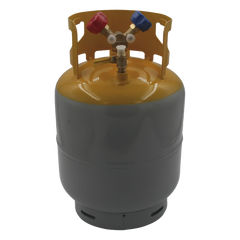 Cilindro/Tanque portátil 30 Libras / para contenido de refrigerante /  Aires Acondicionados / Refrigeración / Climatización Automotriz.