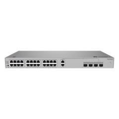Switch Gigabit Administrable PoE Capa 3 / 24 Puertos 10/100/1000 Mbps (22 PoE) / 2 Puertos 2.5GE (PoE) combo 2 Puertos SFP 2.5GE /2 Puertos SFP+ 10GE / 400W / PoE Perpetuo / iStack / Administración Nube Gratis