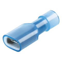 Terminal hembra aislada completa para cables 16 -14 AWG / Venta de bolsa en 25 piezas
