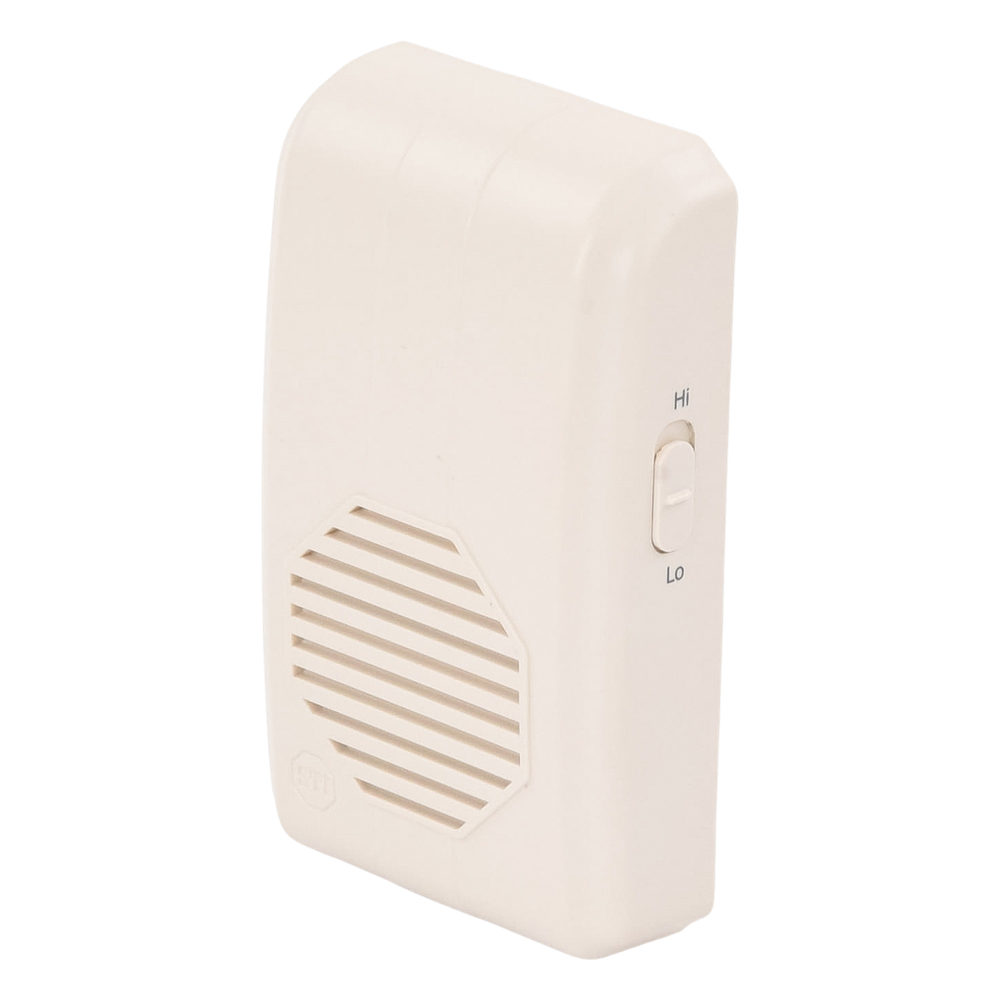 Timbre Inalámbrico Para Puerta Con 10 Tonos, Hasta 150m Linea de Vista, Con Receptor Inalámbrico Incluido, 110Vca