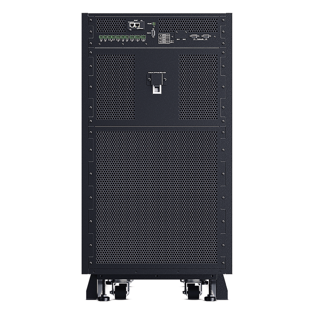 UPS Modular Trifásico Escalable de 40 kVA/40 kW, Topología Online Doble Conversión, Voltaje de 208/220 Vca de L-L, Respaldo de 4 Minutos al 100% de Carga, Incluye Módulo y Banco de Baterías