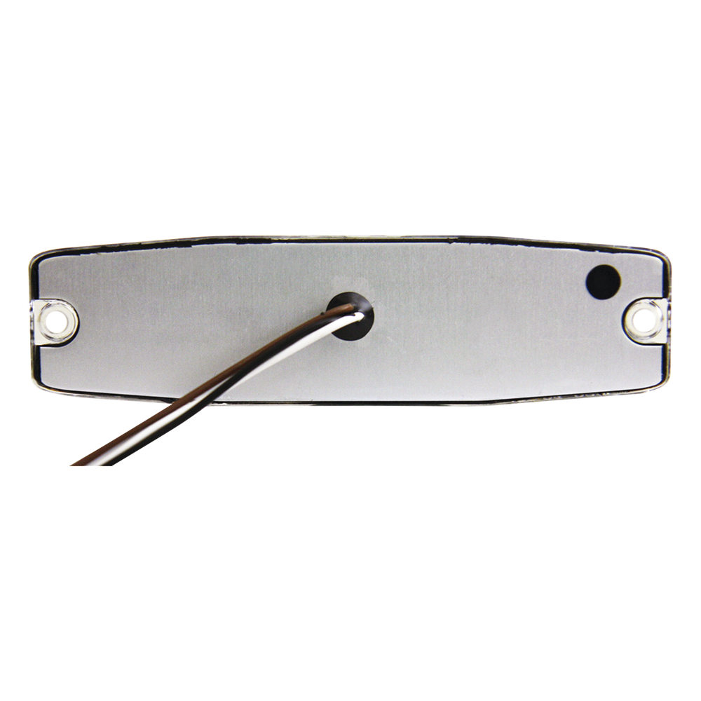 Luz Auxiliar de 4 LED, Ambar, Lente Transparente, SAE