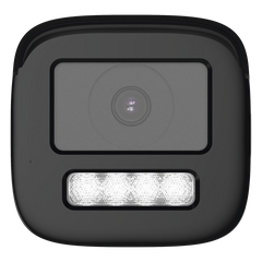 [Audio Bidireccional + Dual Light + ColorVu] Bala TURBOHD 4K (8 Megapixel) / Lente 3.6 mm / 80 mts IR EXIR + 80 mts Luz Blanca / Micrófono y Bocina Integrado / Exterior IP67 / Metal / dWDR