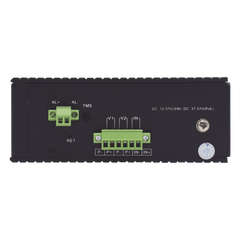 Switch Industrial Administrable / PoE Mixto 24/48V / 8 Puertos Gigabit + 4 SFP / Puertos 3-4 802.3 af/at/bt 60W / Protección 8kV / Riel DIN