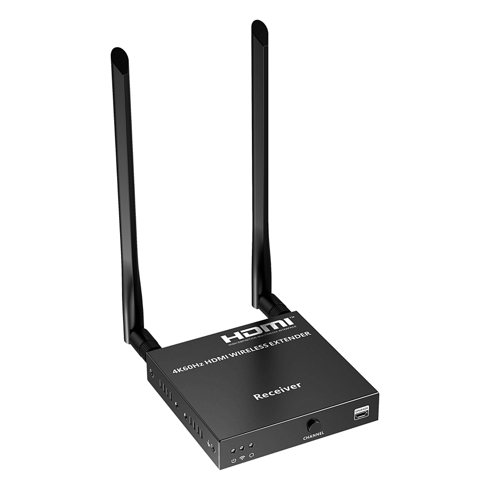 Receptor Inalámbrico HDMI | 4K@60Hz 4096x2160 | Tecnología ipcolor STREAM | Banda 5G 5.18-5.24 GHz | Distancia 50 m | Conexión de Hasta 1 a 4