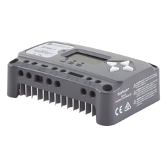 Controlador solar 12/24 Vcc  de 30 Amp. Con pantalla de medición