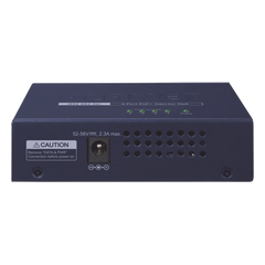 Inyector High PoE, de 4 Puertos Gigabit de Entrada, 4 Puertos PoE 802.3af/at Gigabit de Salida Para Cada Puerto, Hasta 30 W por interfaz