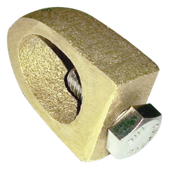 Conector Varilla-Cable / Bronce 100% / Tornillo Acero Inox / Varilla 5/8-3/4 in / Cable 4-1/0 AWG