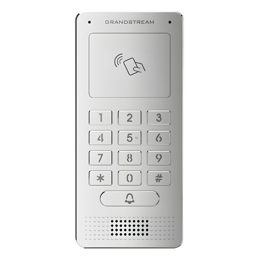 Audioportero IP (SIP), Antivandálico, apertura por código, llamada y/o tarjeta, teclado iluminado