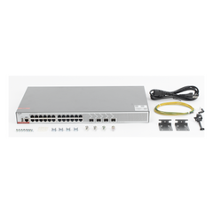 Switch de Acceso Capa 3 con doble Chip para Alta Disponibilidad Ideal en Redes Empresariales con 24 puertos Gigabit y 4 SFP+ 10Gb