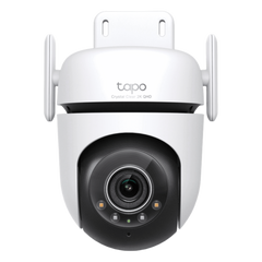 Cámara de Seguridad Exterior PTZ Wi-Fi / 2K QHD 4MP (2560×1440) / Visión Nocturna Color Starlight / Seguimiento 360° / IP66 / Detección IA Personas-Mascotas-Vehículos / Audio Bidireccional / Almacenamiento microSD 512