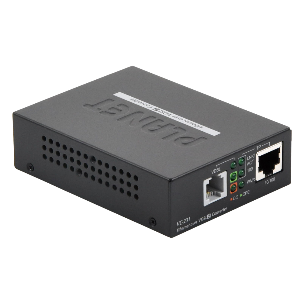 Convertidor de Medios Ethernet a Travez de VDSL2