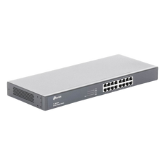 Switch Gigabit no administrable de 16 puertos 10/100/1000 Mbps para rack