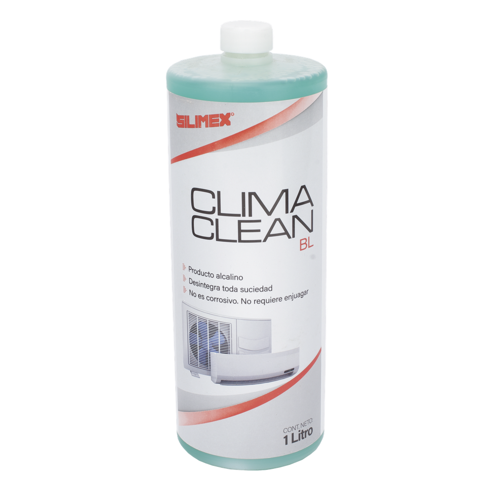 CLIMA CLEAN BL Limpiador a Base de Agua que Garantiza una Limpieza Profunda y Profesional en Serpentines de Minisplits, Mejorando su Eficiencia y Prolongando su Vida Útil