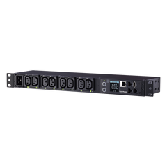PDU Switchable y Monitoreable por Toma, para Distribución de Energía, Entrada 200-240 Vca NEMA L6-20P, Con 8 Salidas C13, Horizontal 19in, 2UR
