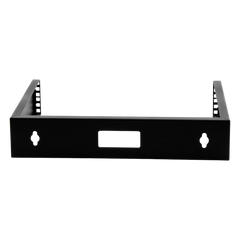 Rack Abierto de montaje en Pared, de 19in, Espacio para 2 Unidades de rack, Se envía el Gabinete Armado.