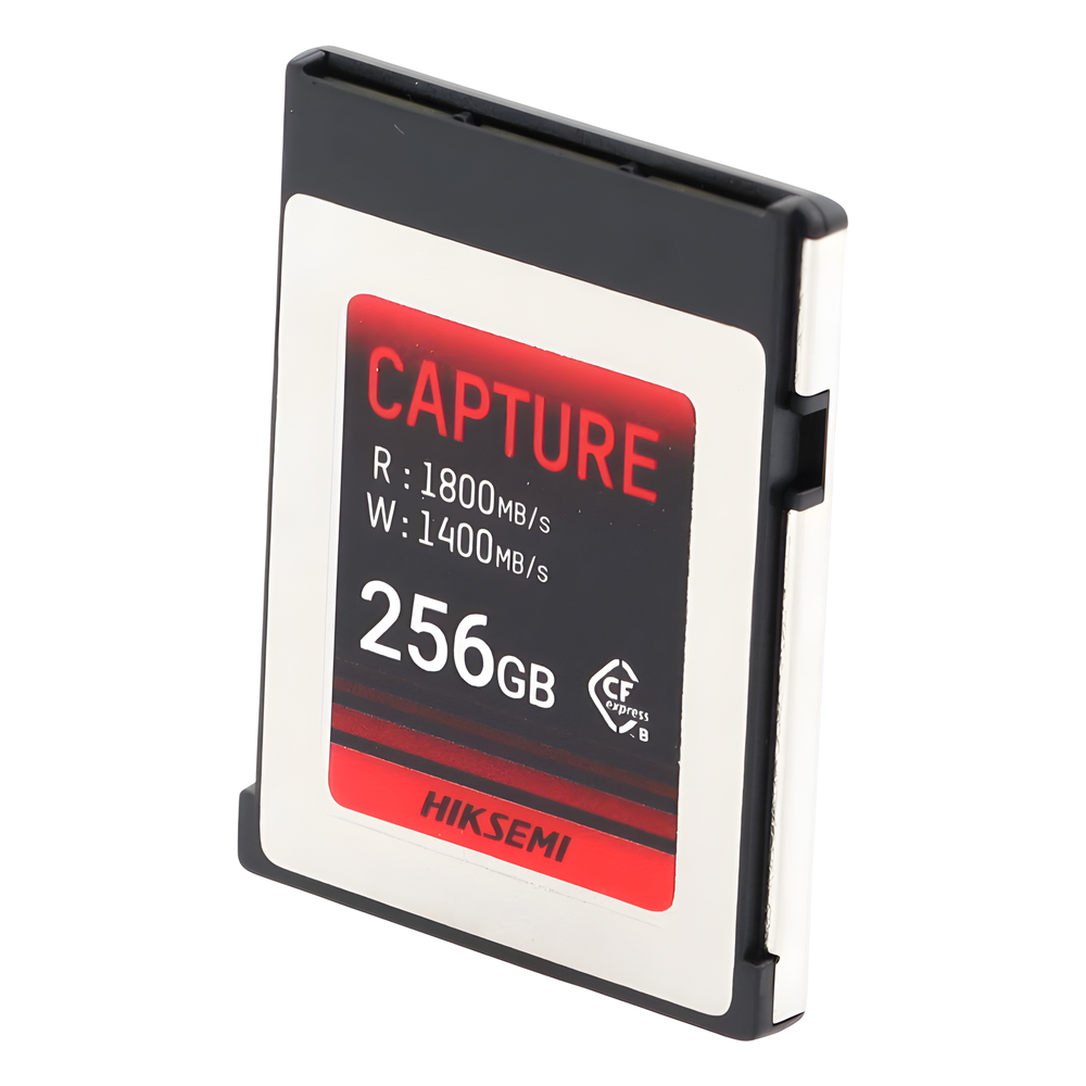 Memoria CFexpress Tipo B / 256 GB / 1800 MB/s Lectura / 1400 MB/s Escritura / Video 8K / PCIe Gen 3×2