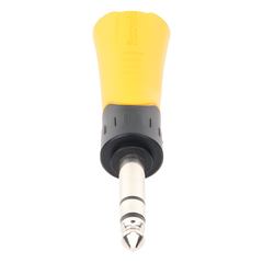 Conector Estéreo | 1/4in - Jack de 3.5 mm | Adaptador de Carcasa de Plastico