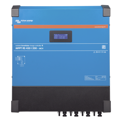 SmartSolar MPPT RS 450/100-MC4. Controlador Solar MPPT 100A, Voltaje: 48 Vcc. Para uso con Inv. Cargadores Victron