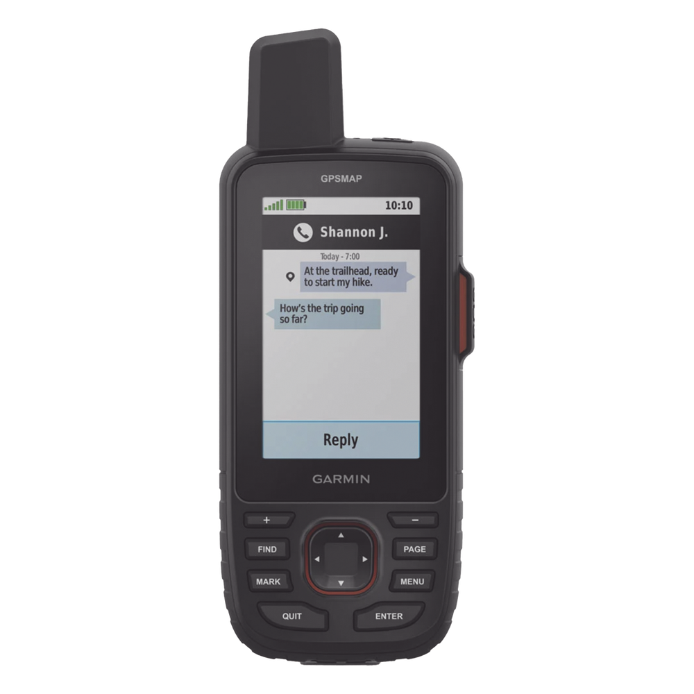 Navegador GPS Outdoor GPSMAP 67i / Pantalla TFT Transflectiva a Color 3″ / Resolución 240 x 400 Píxeles / Batería Recargable de Ión-Litio / Autonomía Hasta 840 Horas / IPX7 / MIL-STD-810 / Brújula de Tres Ej