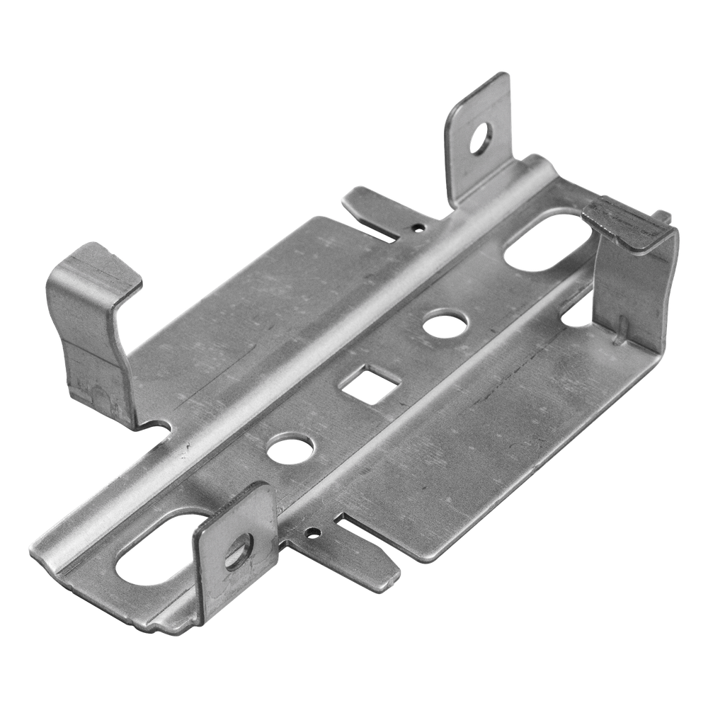 Bracket de Fijación para Riel Tipo C / Compatible con ACCESSRAILC3 y ACCESSEXTRAILC / Montaje Seguro en Sistemas de Acceso Vehicular / Instalación Rápida / ACCESSPRO
