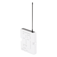 Receptor de control de visera para RadioRA 2 con 4 salidas de contacto seco para puertas de garaje o portones y entrada de seguridad, color blanco